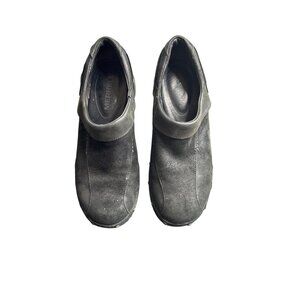 Merrell Women's Black Luxe Wrap Slip-On Studded Clog Shoe Size 9